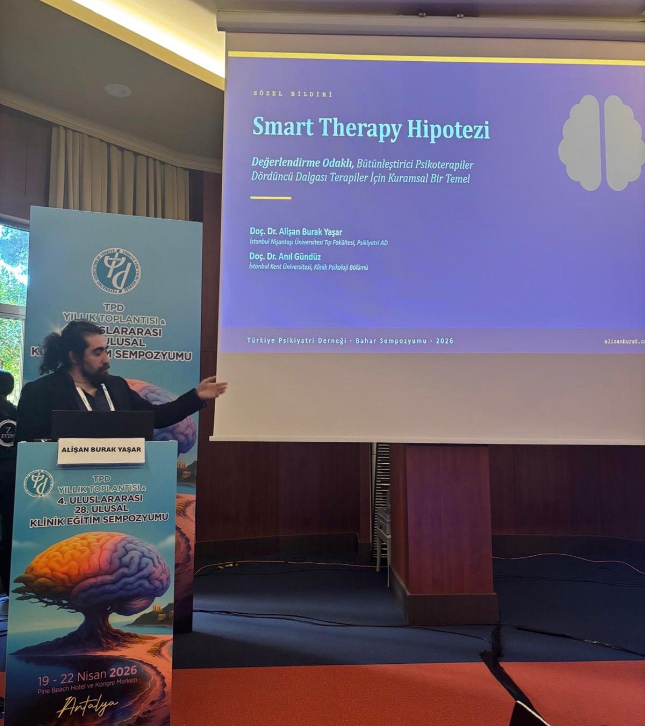 TPD Bahar Sempozyumu 2026 — 'Smart Therapy Hipotezi' sözel bildirisi